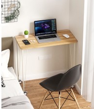 移動學習枱/簡約沙發邊枱/寫字枱/家用桌子/電腦枱-80*40cm (T3089).