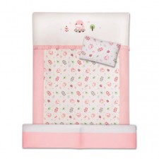 KUKU 星夢樂園8件嬰先床上用品套裝 (台灣製造)(T4072BBS)