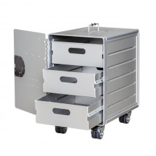 航空鋁合金儲物箱 /飛機收納箱/ 工業風格/ 可移動抽屜式收納櫃-(多尺寸) (T2465).