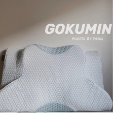 日本GOKUMIN極眠枕功能枕頸椎枕護助睡眠記憶枕單人睡枕雙面模式(T3976)