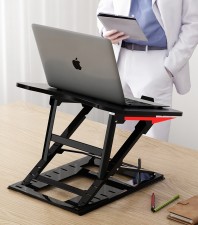站立式 可升降電腦桌折疊工作台-帶滑鼠架  (T2642).