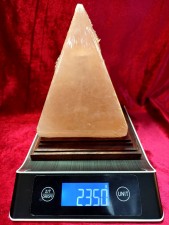 天然喜瑪拉雅山 [金字塔玫瑰鹽燈] 風水燈, 健康燈, SALT LAMP~2.4 kg (T3306PP)