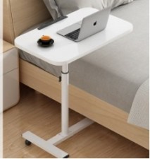 懶人筆記本電腦桌/床上書枱/移動小桌可折疊旋轉升降床邊桌(T2910).