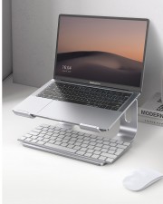 筆記本支架/電腦托架/辦公室桌面增高鋁合金散熱架(T3149)