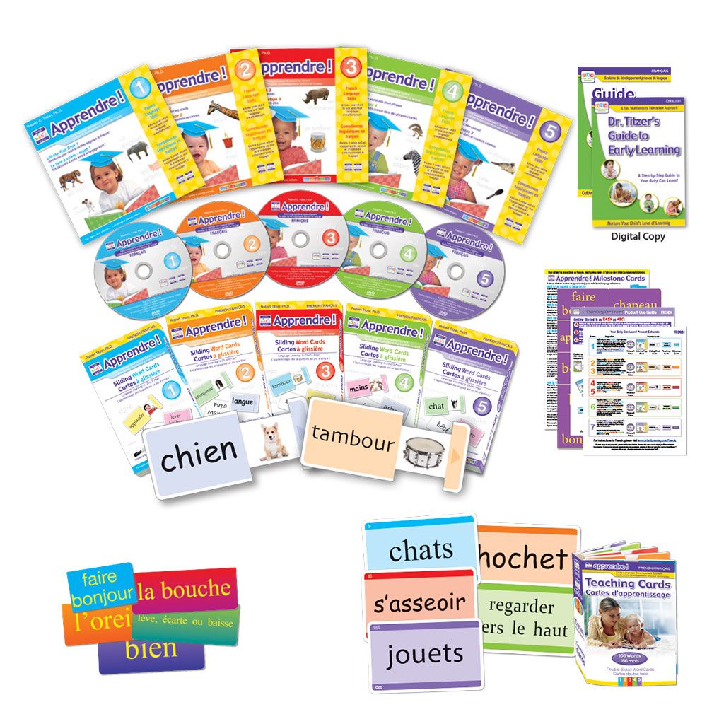 Your Baby Can Learn Deluxe Set (French – 法文版本)(T4004BS) - 七色 ...