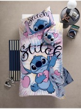 英國直送Disney Stitch Tie Dye Reversible Single Duvet Set<筍價預購>(U0617BM)