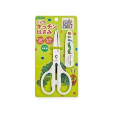 日本 兒童廚房剪刀-好餓的毛毛蟲 (T7765SL)