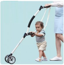新款兒童學走路手推車牽引繩兩用-BB學行器-寶寶學步帶護腰型防摔防勒嬰幼(U0982)