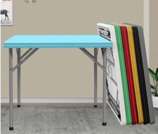 折疊方枱(86*86cm)-方桌簡易麻將餐桌便攜式小戶型塑料四方桌子正方形家用飯桌椅(T7461)