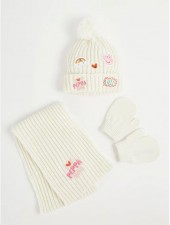 英國直送Peppa Pig頸巾手襪冷帽套裝<筍價預購>(T6185BM)
