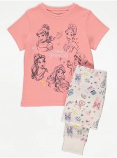 英國直送Disney Princess Pink Short Sleeve Pyjamas<筍價預購>(T8907BM)