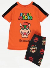 英國直送Super Mario Bowser Short Pyjamas<筍價預購>(U0087BM)
