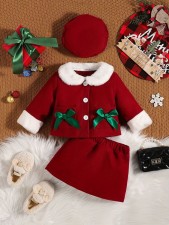 兒童聖誕裙套裝 (連帽)<筍價預購>(T7312BM)