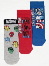 英國直送Marvel Superhero襪 (一套3對)<筍價預購>(T8472BM)