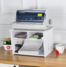 簡約辦公桌面打印機置物-(T0236).