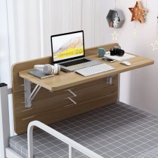床上電腦桌可折疊懶人書枱-上床鋪書桌寢室下鋪懸空學習小桌子(T7961)
