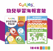 Curios Poster Pack 幼兒學習海報套裝<筍價預購>(T6041BM)