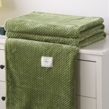 菠蘿格提花薄款毛毯/午睡毯/沙發毯子 (多色/多尺寸) (T3576)