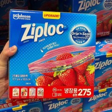 Ziploc 冷藏適用密實袋 275個 (中)<筍價預購> (T7867SL)