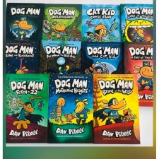 Dog man 1-11(paperback)  (支援✅小達人點讀筆) (T3873DS)