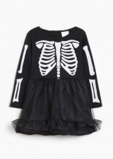 英國直送Skeleton Halloween Dress 萬聖節裙<筍價預購>(U1387BM)