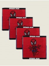 英國直送Marvel Spider-Man Face Cloth - Set of 4<筍價預購>(U0323BM)