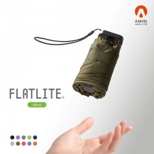 日本 AMVEL雨傘品牌 全新系列FLATLITE FLATLITE Micro扁平型輕巧折疊傘 (T9739DC)