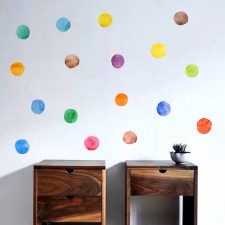 ins兒童房創意家居裝飾幾何圖案-北歐風格牆貼可移除貼紙軟妹裝飾(T4219)
