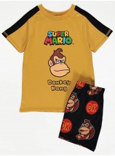 英國直送Super Mario Donkey Kong Short Pyjamas<筍價預購>(U0091BM)