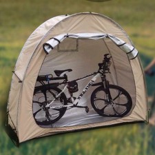 單車帳篷-戶外摩托車停車棚電動車遮陽棚防雨防塵便攜車罩可折疊自行車(T9909)