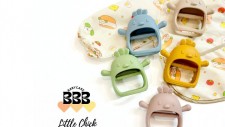 BBB Babycare Little small chick teether toy 手腕穿握型矽膠牙膠(U1547BB)