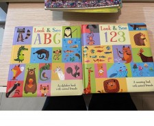 (0-3 years old) children book - Look & See -$148/2本 (T3812DS)