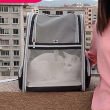 透氣網貓包寵物背包