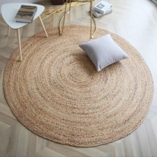 自然風格-編織麻質地毯