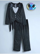 英國直送Disney Nightmare Before Christmas Halloween Fancy Dress Costume and Mask Set萬聖節服裝 <筍價預購>(U1585BM)