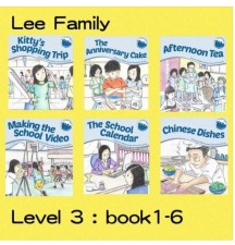 英文讀物推介-”The Lee Family”Level 3 (1-6冊) (T3685DS)