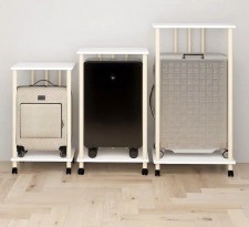 行李箱儲物架-旅行喼置物架旅行箱收納架家用包包手袋放置架子雙層可移動(T4802)
