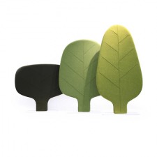 北歐風 高級時尚創意樹葉造型屏風/可降環境燥音裝飾擺設座地(T1408).