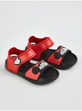 英國直送Disney Mickey Mouse Red Beach Sandals<筍價預購>(T9893BM)