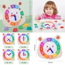 兒童早教多功能學習時鐘玩具 <筍價預購>(T5910BM)