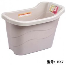 台灣keyway成人泡澡桶(型號BX-7)-沖涼盆洗澡桶泡澡浴桶家用全身大人浴盆洗澡盆浴缸(T5684)