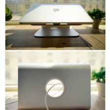 Macbook蘋果手提電腦散熱支架(T2634).
