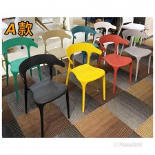 多款-靠背彩色椅子/餐椅(T3201)
