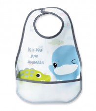 KUKU Animal Party Waterproof Baby Bib圍兜 (T4822BBS)