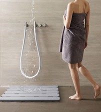 浴室防滑墊/ 家用廁所地墊/洗澡淋浴房防水墊兒童防摔腳墊(T3378)