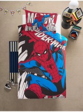 英國直送Spider-Man Reversible Cotton Single Duvet Set<筍價預購>(U0620BM)