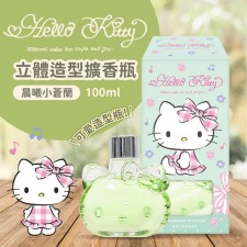 台灣Hello Kitty 晨曦小蒼蘭立體造型擴香瓶100ml<筍價預購>(U0544BM)