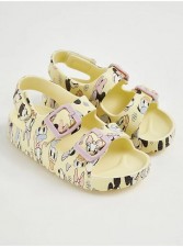英國直送Disney Minnie Mouse Yellow Double Strap Sandals<筍價預購>(T8926BM)