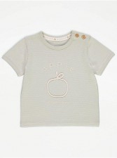 英國直送Sage Green Ribbed Apple Rope T-Shirt<筍價預購>(U0367BM)