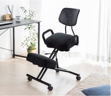 日本SANWA矯姿椅人體工學椅/矯正坐姿家用寫字椅座椅辦公升降靠背椅(T4764)